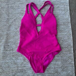 BECCA pink One-piece swimsuit